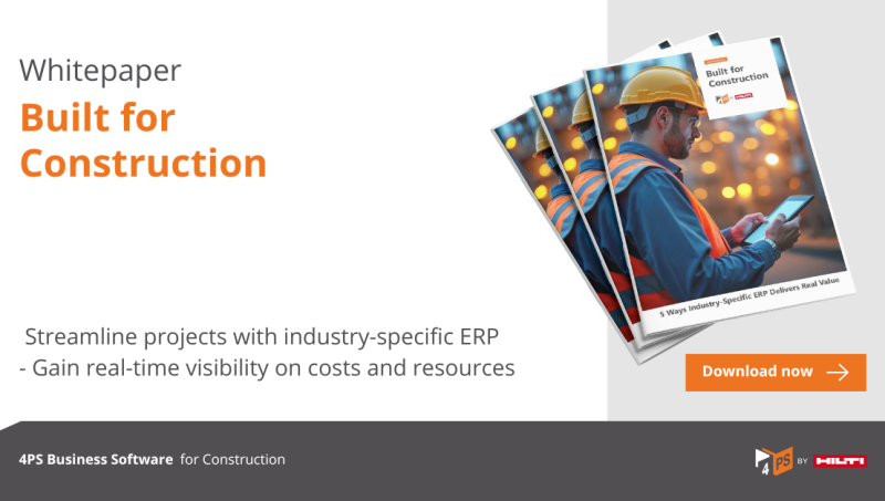 Whitepaper: Built for Construction: Industry-Specific ERP
