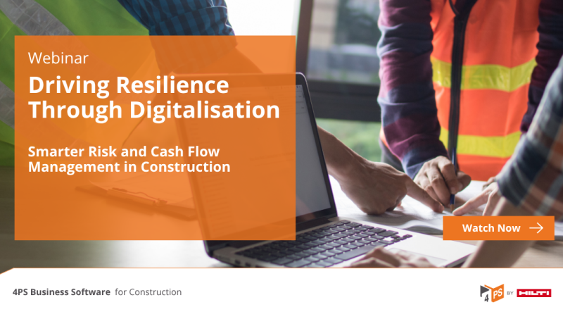Webinar: Driving Resilience Through Digitalisation in Construction