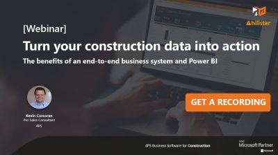 Webinar: Turn your construction data into action with Power BI