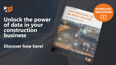 Whitepaper: Five reasons to be data-driven in construction