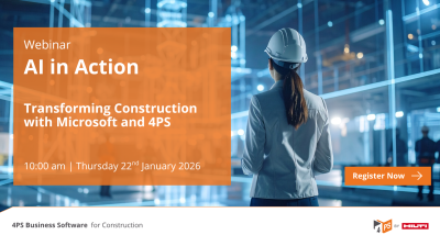 Webinar: AI in Action – Transforming Construction with Microsoft and 4PS