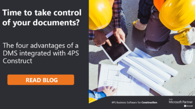 Four advantages of a Document Management System integrated with 4PS Construct