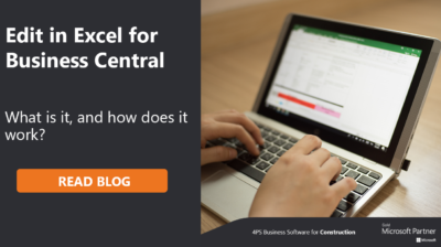 Technical Blog: Edit in Excel for Business Central