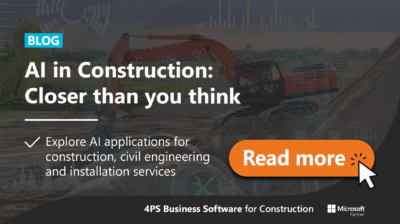 AI in construction: closer than you think