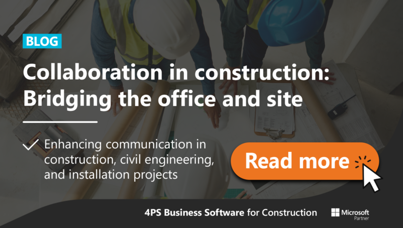 Better collaboration in construction with modern technology