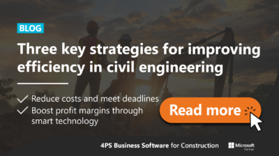 Three key strategies for improving efficiency in civil engineering