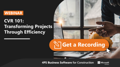 Webinar: CVR 101: Transforming Projects Through Efficiency