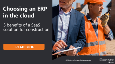 Blog: 5 advantages of ERP in the cloud