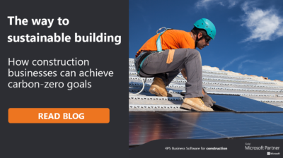 Achieving sustainable building in construction