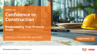 Webinar: Confidence in Construction – Predictability That Protects Profit