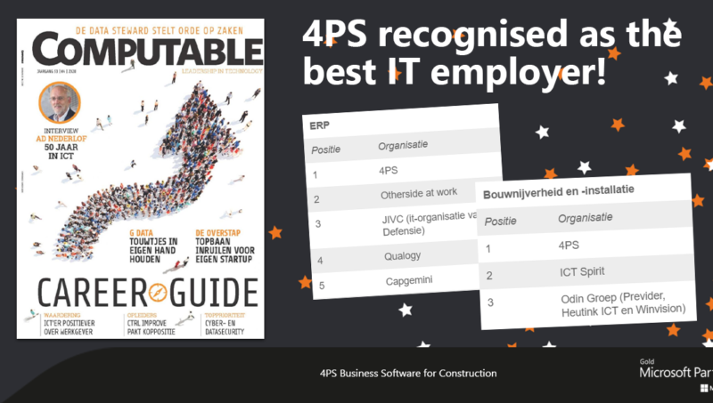 4PS voted as best ERP supplier to work for