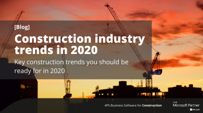 Construction industry trends in 2020