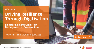 Webinar: Driving Resilience Through Digitisation in Construction