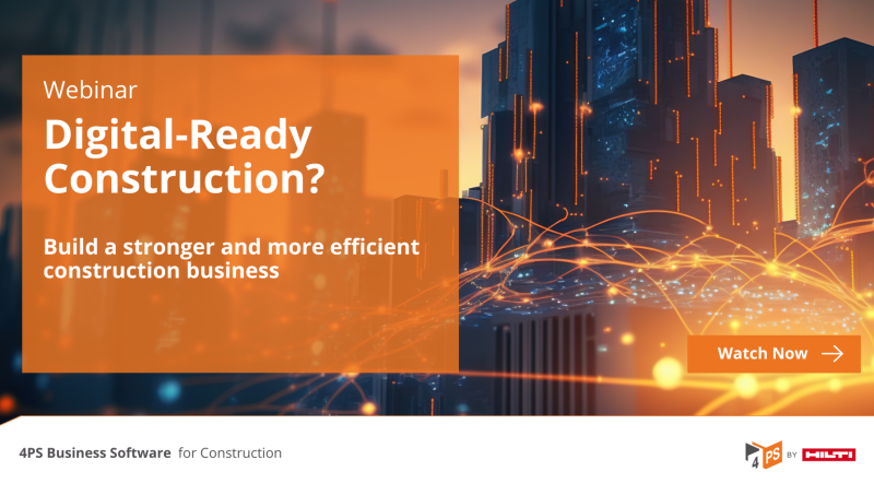Webinar: Is your construction business ready for digitisation?
