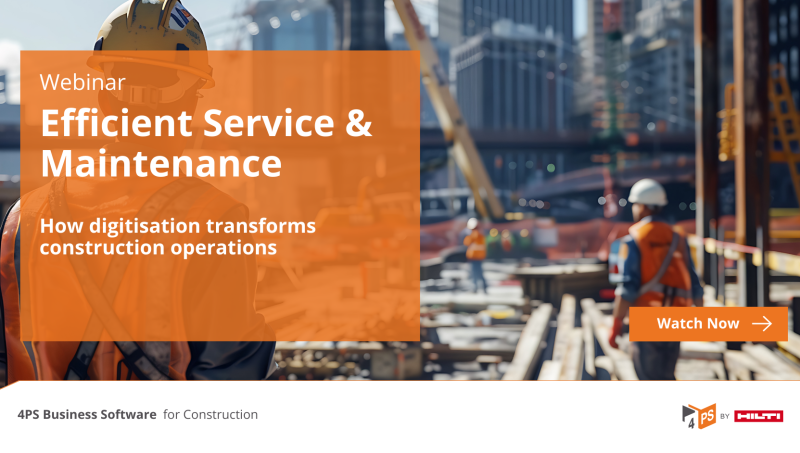 Webinar: Digitise your service and maintenance process