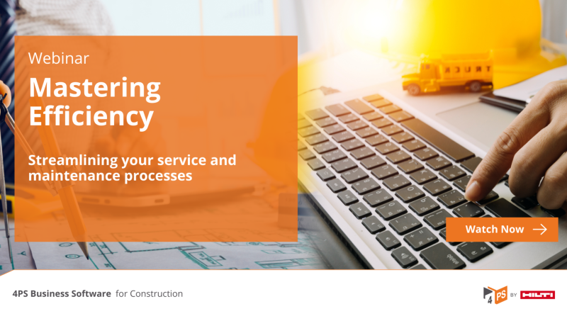 Webinar: Mastering Efficiency: Streamlining Your Service and Maintenance Processes
