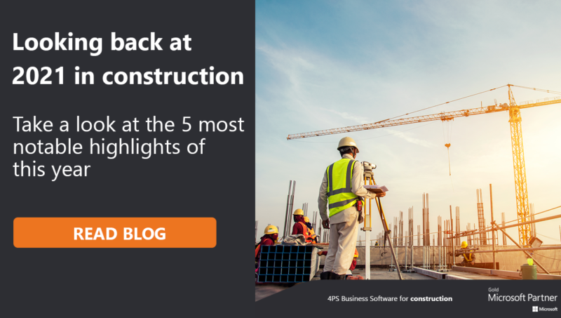 Looking back at 2021 for the construction industry