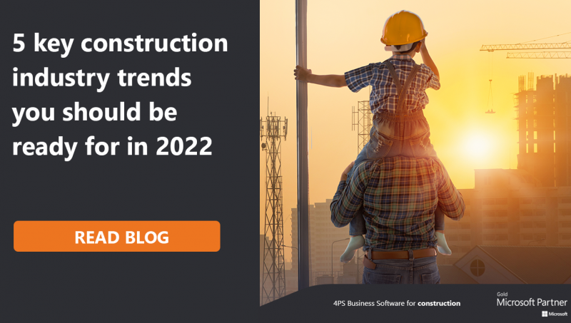 Construction industry trends to watch in 2022