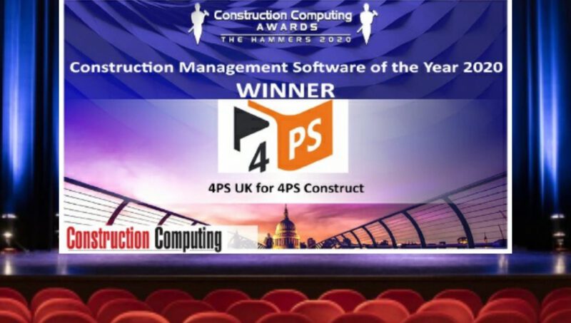 Construction Management Software of the Year Award Winner