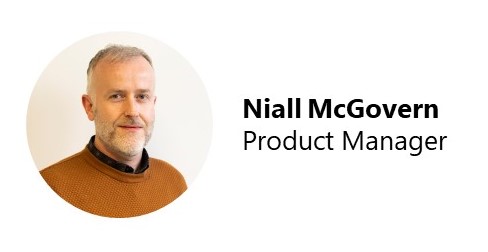 Headshot of Niall McGovern Product Manager