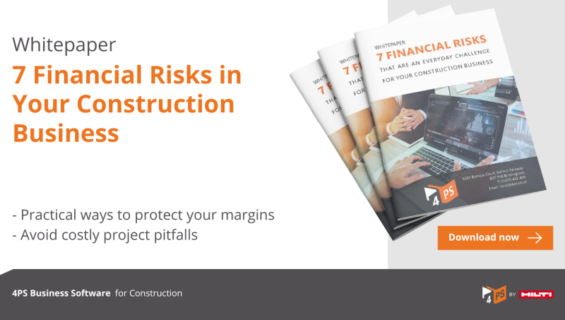 Whitepaper: 7 Financial Risks in Your Construction Business