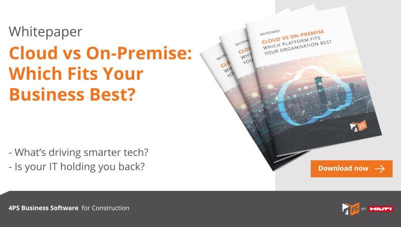 Whitepaper: Cloud vs On-Premise - Which Fits Best?