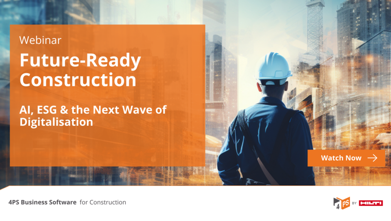 Webinar: Future-Ready Construction - The Next Wave of Digitalisation