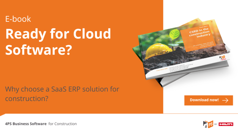 eBook: Why choose a SaaS ERP solution for construction?