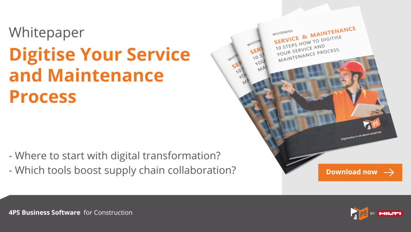 Whitepaper: Digitise Service and Maintenance Process